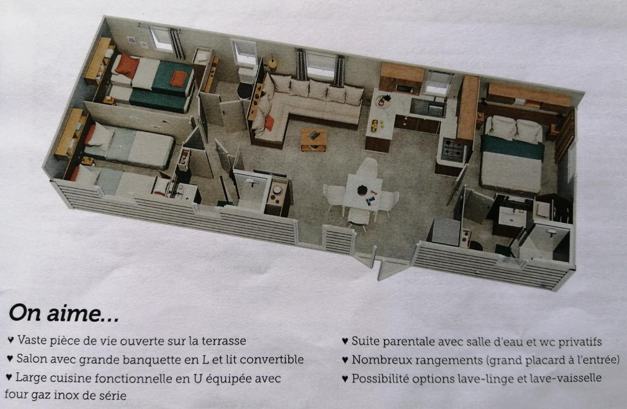 Mobil Home Bord D'Eau Camping 4 Etoiles Les Viviers Lege-Cap-Ferret Exterior photo